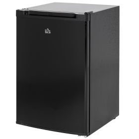 Upright Freezer, 3 Cu Ft Small Freezer with Reversible Single Door, Adjustable Thermostat for Home, Apartment, Black