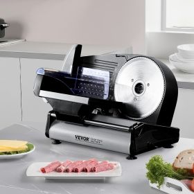Meat Slicer 180W 7.5" Electric Deli Food Slicer For Frozen Meat Bread Cheese